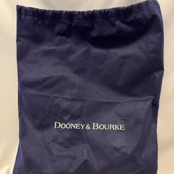 Dooney & Bourke Signature Buckle Satchel – Grey/White with Natural Trim - Picture 16 of 16